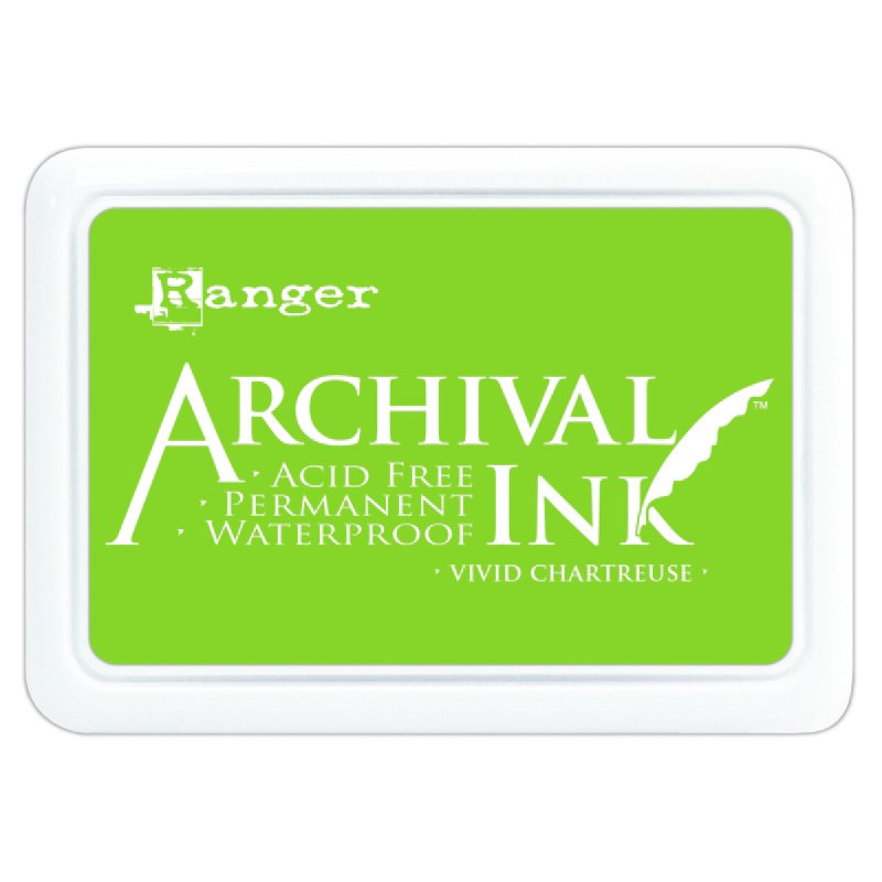 Archival Ink Ranger Archival Ink Pad Vivid Chartreuse