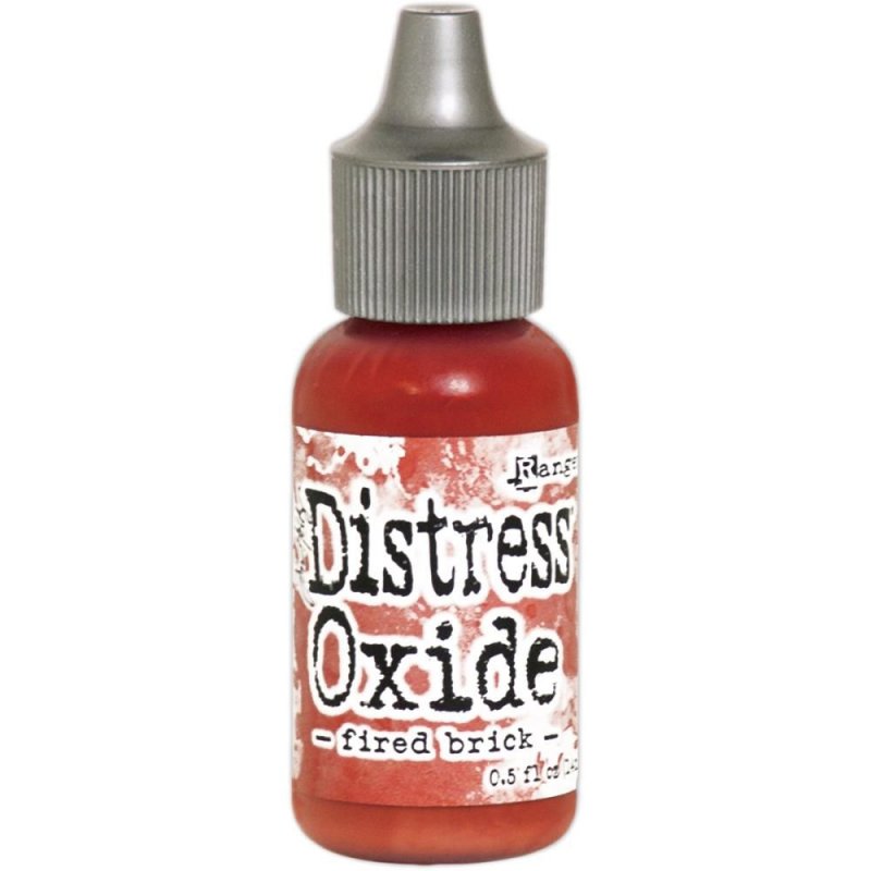 Distress Ranger Tim Holtz Distress Oxide Re-Inker Fired Brick | 0.5 fl oz