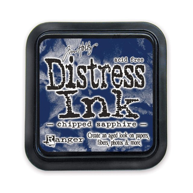 Distress Ranger Tim Holtz Distress Ink Pad Chipped Sapphire
