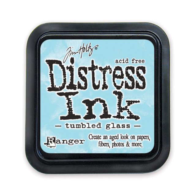 Distress Ranger Tim Holtz Distress Ink Pad Tumbled Glass