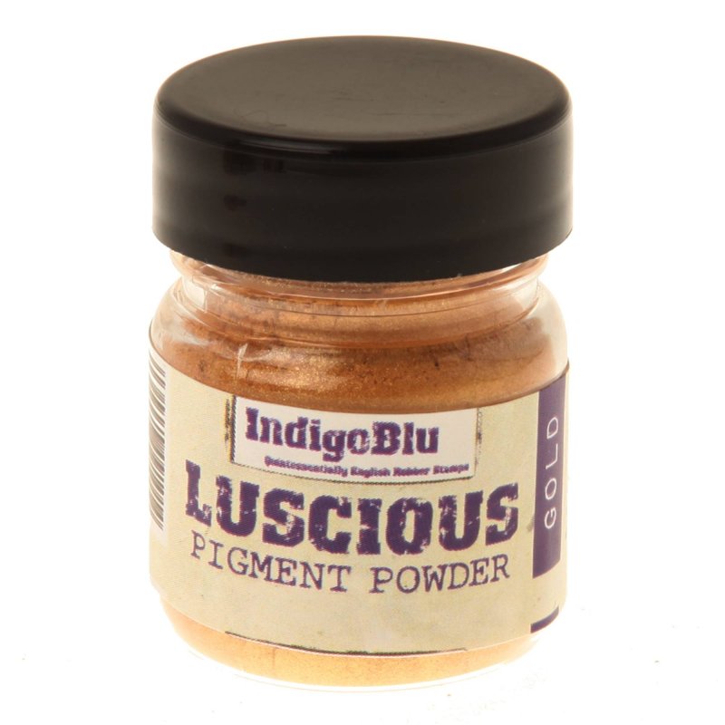 IndigoBlu Stamps Indigoblu Luscious Pigment Powder Gold | 25ml