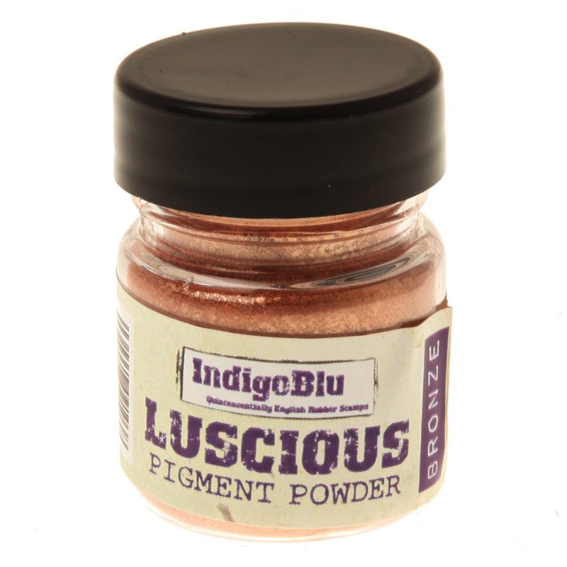 IndigoBlu Stamps Indigoblu Luscious Pigment Powder Bronze | 25ml