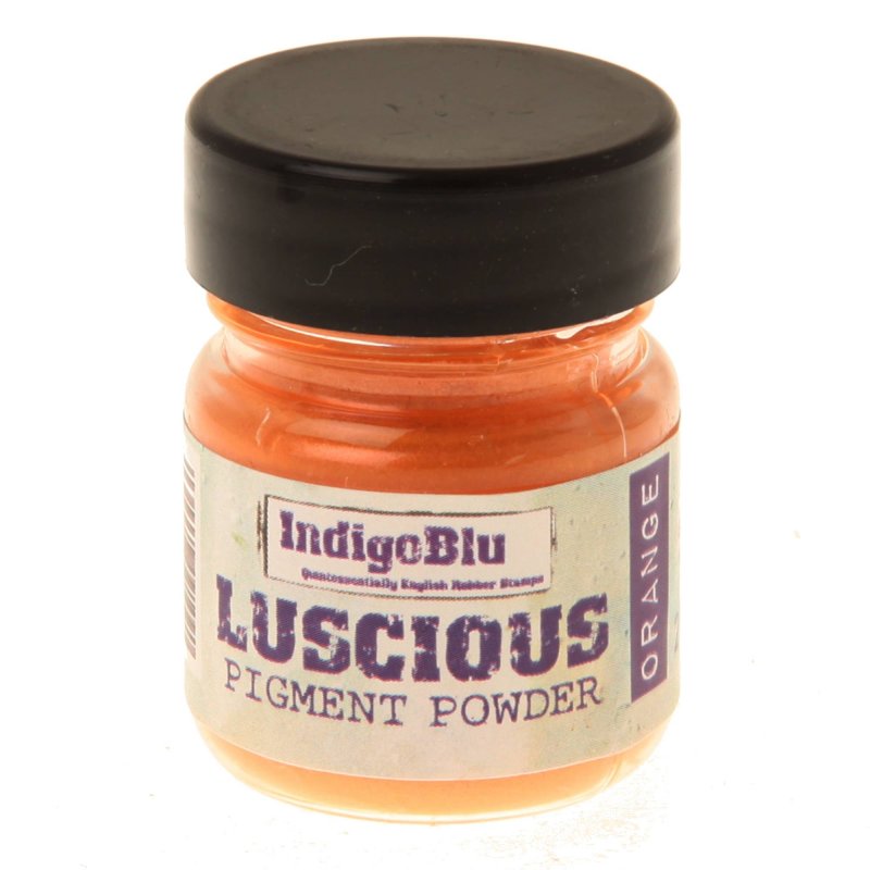 IndigoBlu Stamps Indigoblu Luscious Pigment Powder Orange | 25ml