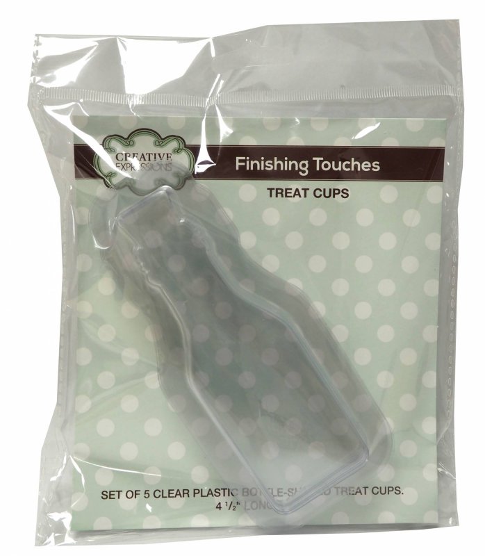 Creative Expressions Creative Expressions Treat Cups Bottle | Pack of 5