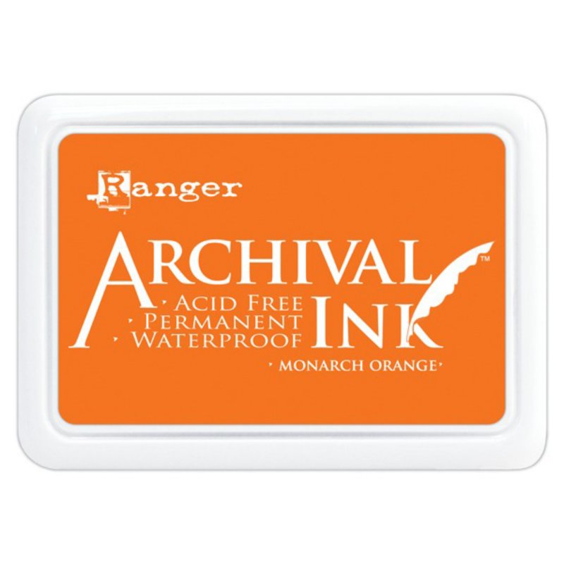 Archival Ink Ranger Archival Ink Pad Monarch Orange