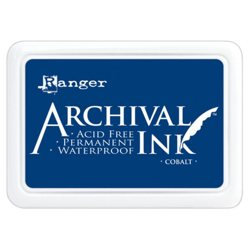 Archival Ink Ranger Archival Ink Pad Cobalt