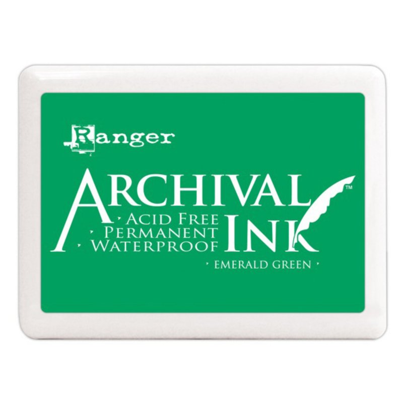 Archival Ink Ranger Archival Ink Pad Emerald Green