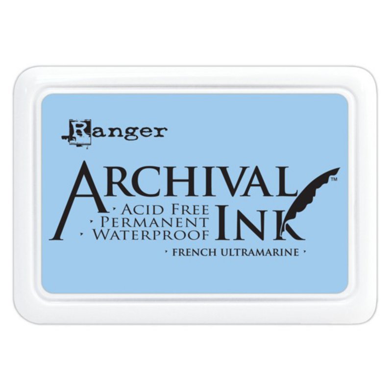 Archival Ink Ranger Archival Ink Pad French Ultramarine