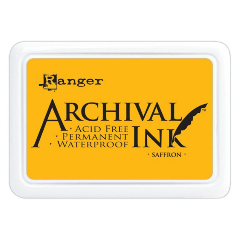 Archival Ink Ranger Archival Ink Pad Saffron