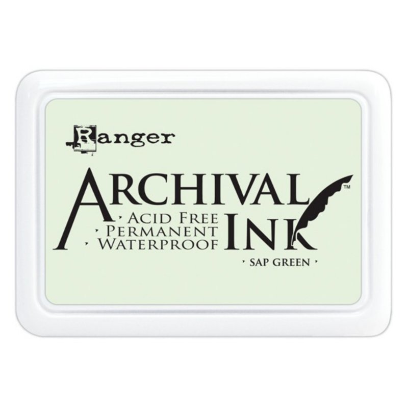 Archival Ink Ranger Archival Ink Pad Sap Green