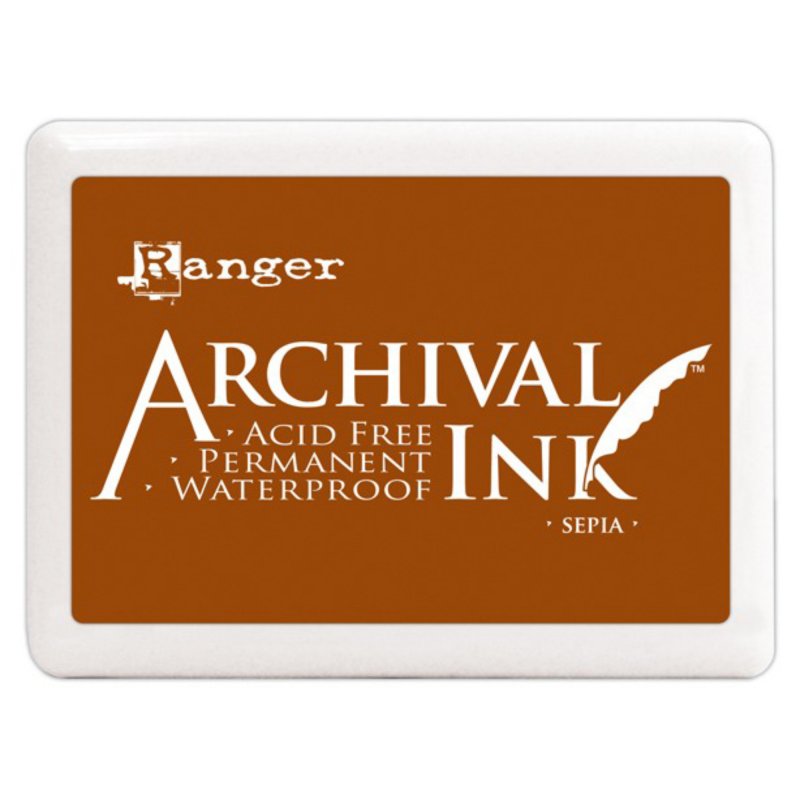 Archival Ink Ranger Archival Ink Pad Sepia
