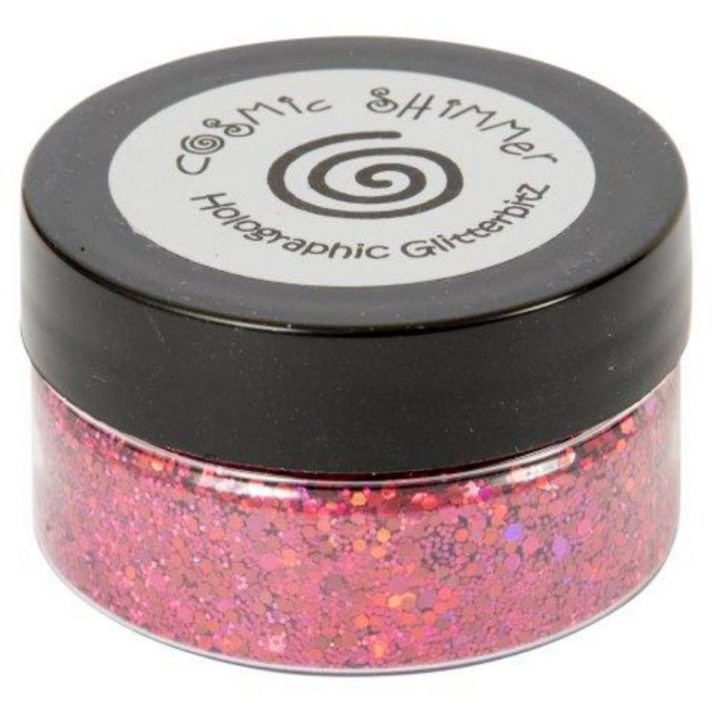 Cosmic Shimmer Cosmic Shimmer Holographic Glitterbitz Coral Red | 25ml