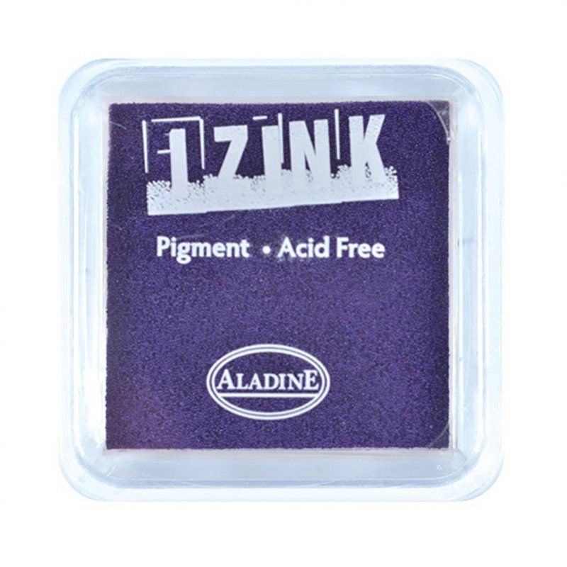 Izink Aladine Izink Pigment Ink Pad Violet | 5cm x 5cm
