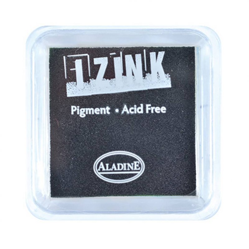 Izink Aladine Izink Pigment Ink Pad Black | 5cm x 5cm