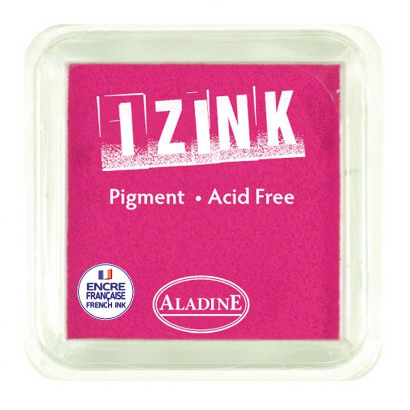 Izink Aladine Izink Pigment Ink Pad Light Pink | 5cm x 5cm