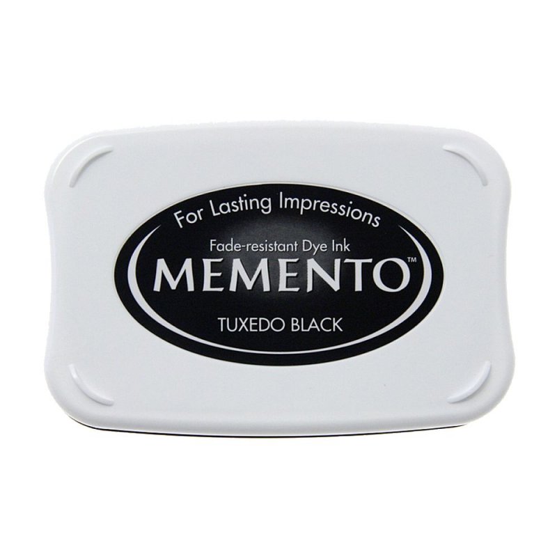 Memento Tsukineko Memento Ink Pad Tuxedo Black Standard Size