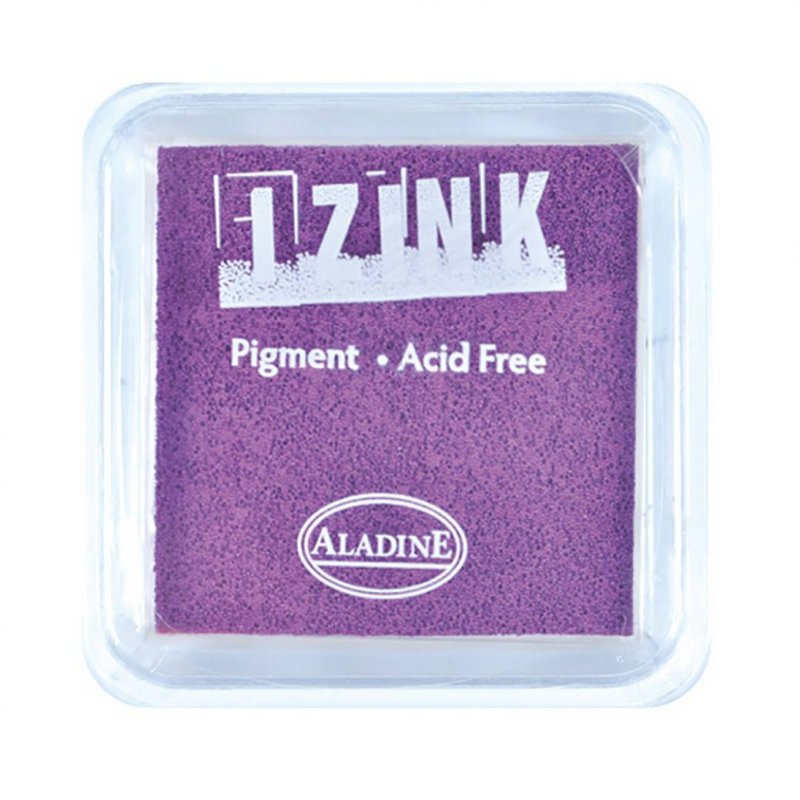 Izink Aladine Izink Pigment Ink Pad Purple | 8cm x 8cm