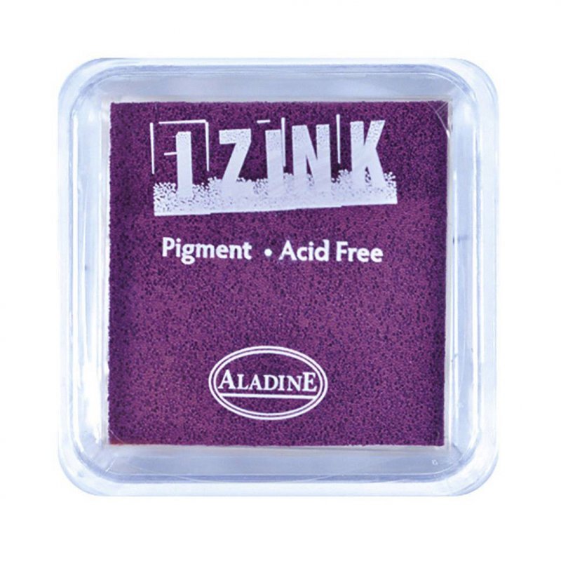 Izink Aladine Izink Pigment Ink Pad Dark Purple | 8cm x 8cm