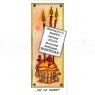 Woodware Woodware Clear Stamps Tall Candles | Set of 4