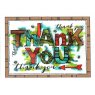Woodware Woodware Clear Stamps Grungy Thank You