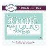 Paper Cuts Creative Expressions Craft Dies Paper Cuts Collection Good Luck Edger