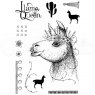 Pink Ink Designs Pink Ink Designs Clear Stamp Llama Queen | Set of 12