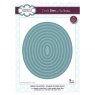 Sue Wilson Sue Wilson Craft Dies Noble Collection Double Stitched Ovals | Set of 9