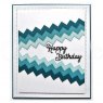 Sue Wilson Sue Wilson Craft Dies Clean and Simple Collection Stitched Zig Zag Borders | Set of 6