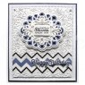 Sue Wilson Sue Wilson Craft Dies Clean and Simple Collection Stitched Zig Zag Borders | Set of 6