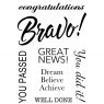 Woodware Woodware Clear Stamps Bravo | Set of 7