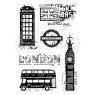 Woodware Woodware Clear Stamps London Elements | Set of 6
