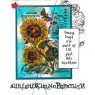Woodware Woodware Clear Stamps Vintage Sunflower