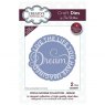 Sue Wilson Craft Dies Circle Sayings Collection DREAM | Set of 2