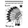Woodware Woodware Clear Stamps Headdress | Set of 6