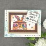 Woodware Woodware Clear Stamps Wild West Greetings | Set of 5