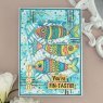 Woodware Woodware Clear Stamps Swimming Fish | Set of 5