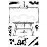 Woodware Woodware Clear Stamps Art Easel