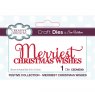 Sue Wilson Craft Dies Mini Expressions Collection Merriest Christmas Wishes