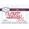Sue Wilson Sue Wilson Craft Dies Mini Expressions Collection We Wish You A Merry Christmas