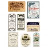 Andy Skinner Creative Expressions A4 Rice Paper Labels by Andy Skinner | 6 sheets