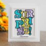 Sue Wilson Sue Wilson Craft Dies Big Bold Words Collection Surprise Die & Stamp Set | Set of 3