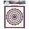 Andy Skinner Creative Expressions Stencils By Andy Skinner Kaleidoscope | 5.25 x 5.25 inch