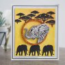 Sue Wilson Creative Expressions Pre Cut Rubber Stamp Elephant