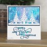 Paper Cuts Creative Expressions Craft Dies Paper Cuts Collection Christmas Tree-o Edger | Set of 2
