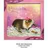 Pink Ink Designs Pink Ink Designs Clear Stamp Guinea Wig | Set of 8