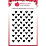 Woodware Clear Stamps Mini Heart Background