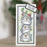 Woodware Woodware Clear Stamps Robin Stack | Set of 4