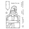 Woodware Woodware Clear Stamps Gnome Gift | Set of 7
