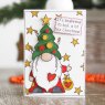 Woodware Woodware Clear Stamps Christmas Tree Gnome | Set of 5