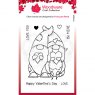 Woodware Woodware Clear Stamps Valentine Gnome | Set of 7